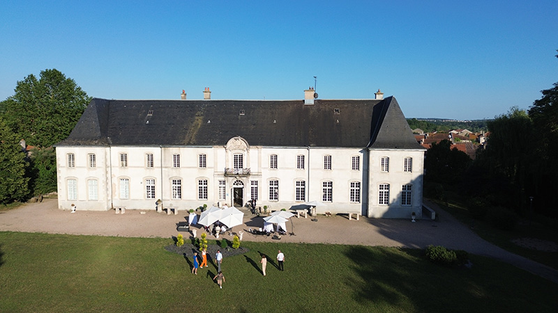 Photo Drone Groupe et Cocktail