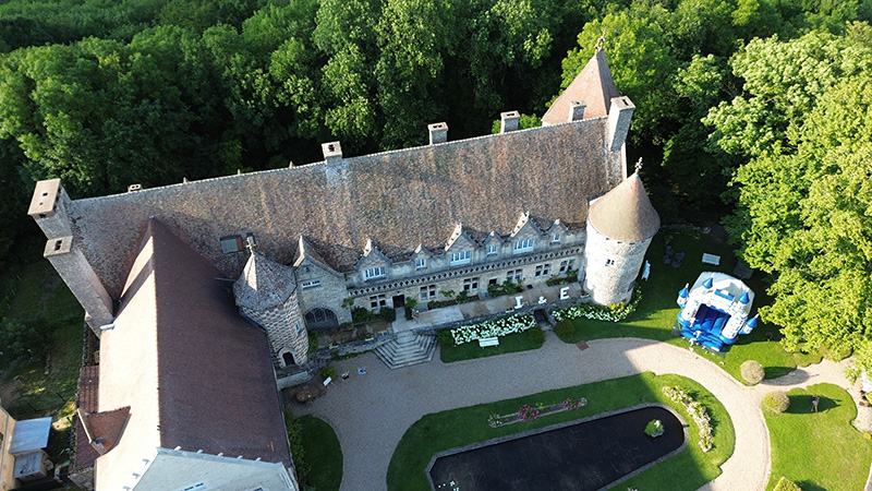 Photo Drone Groupe et Cocktail